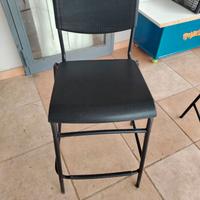 4 sgabelli bar con schienale