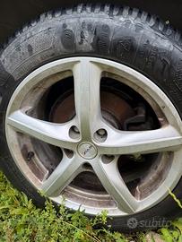 Cerchi piu gomme 5 fori opel