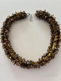 Collana in pietra dura