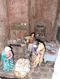 presepe artigianale pezzo unico