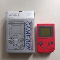 Nintendo Gameboy Console Dmg-01 Boxata Rosso Red F