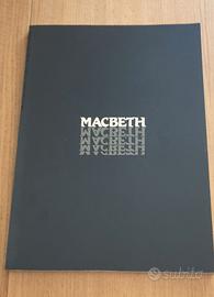 Programma di sala "Macbeth "di W. Shakespeare