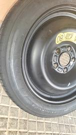 kit e ruotino di scorta T125/80f16 97m + cric