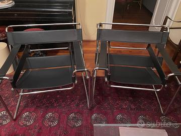 Poltrone tipo Cassina Le Corbusier