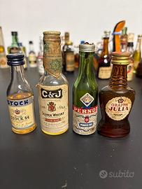 LOTTO MIGNONETTES LIQUORI VINTAGE ANNI ‘60/‘70