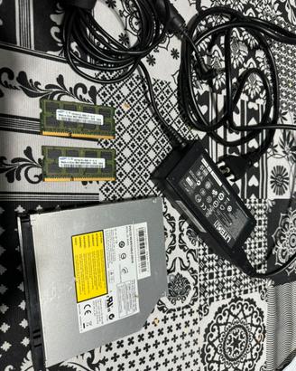 Per notebook acer 5740 alimentatore ram e dvd rw