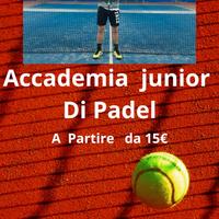 accademia junior di padel