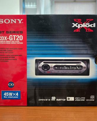 Compact Disc Sony GT SERIES CDX-GT20