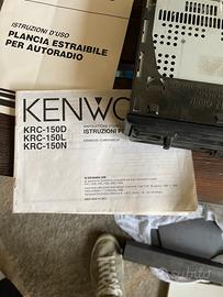 Autoradio mangianastri cassette kenwood