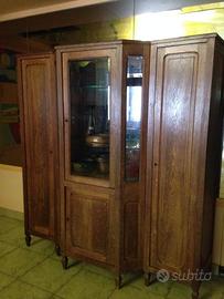 Credenza vetrina antica liberty