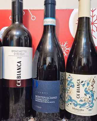 Set vini 5 bottiglie varie cantine italiane