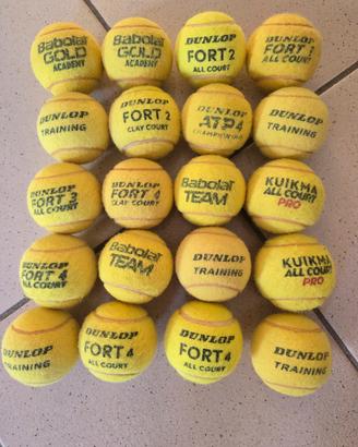 N. 20 palle da tennis 