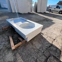 Lavello in marmo bianco Carrara nuovo
