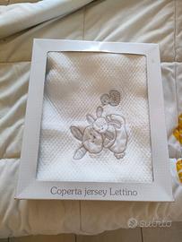 Coperta jersey lettino