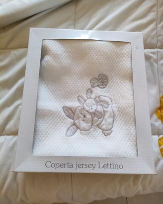 Coperta jersey lettino