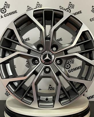 CERCHI IN LEGA MERCEDES CLASSE A B C E CLA GLA DA 