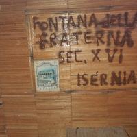 Quadro antico fontana fraterna di isernia 