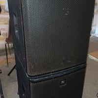 IMPIANTO AUDIO 2200W FBT + ELECTROVOICE