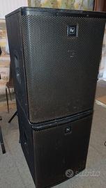 IMPIANTO AUDIO 2200W FBT + ELECTROVOICE