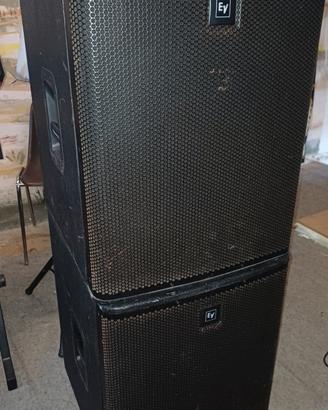 IMPIANTO AUDIO 2200W FBT + ELECTROVOICE