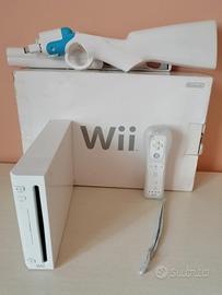 Nintendo Wii Completa -Bianca  + Fucile