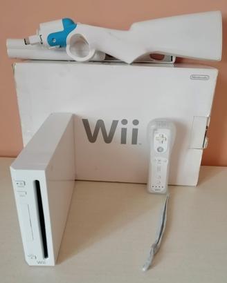 Nintendo Wii Completa -Bianca  + Fucile