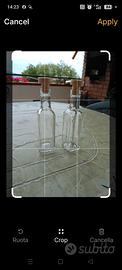 bottigliette di vetro da 100 ml con tappo
