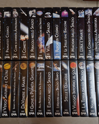 VHS Deagostini "l'Universo" di Piero Angela