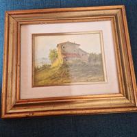 Quadro  dipinto su tela C.Guerra