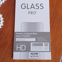 Pellicola vetro temperato Redmi note 10