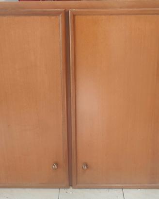 sportello e telaio in legno massello