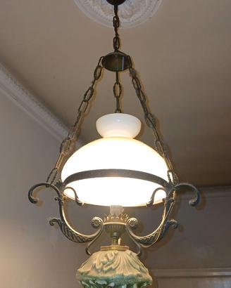 Lampadario Vintage a sospensione in stile Liberty