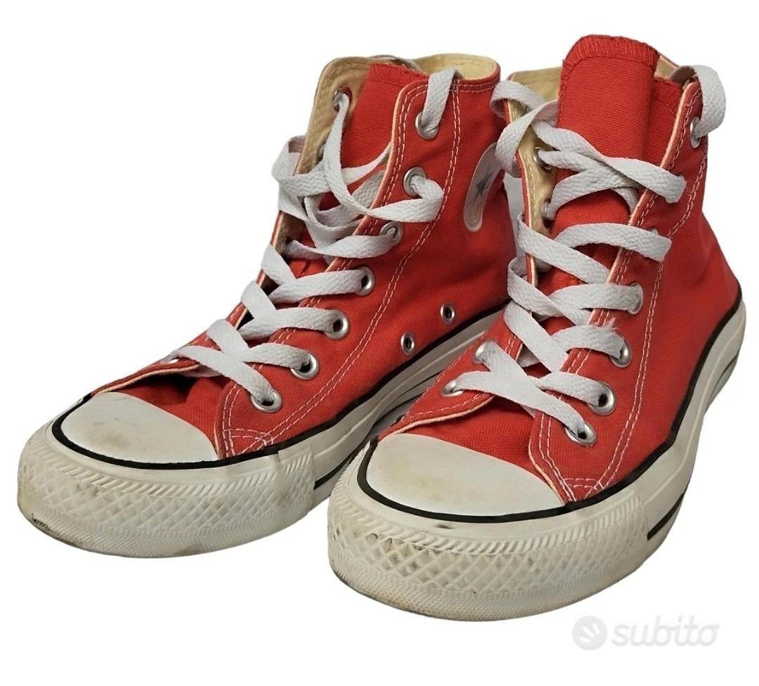 Sneakers Converse rosso fuoco misura EU 36 5 Abbigliamento e Accessori In vendita a Torino