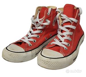 Sneakers Converse rosso fuoco misura EU 36,5