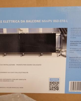 kit fotovoltaico da balcone 800watt