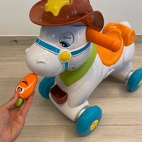 Cavallo rodeo chicco ruote e dondolo
