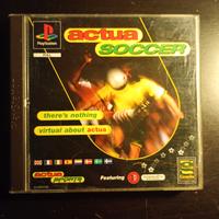actua  soccer PS1 come nuovo
