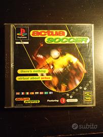 actua  soccer PS1 come nuovo