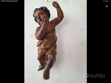 Putto in legno