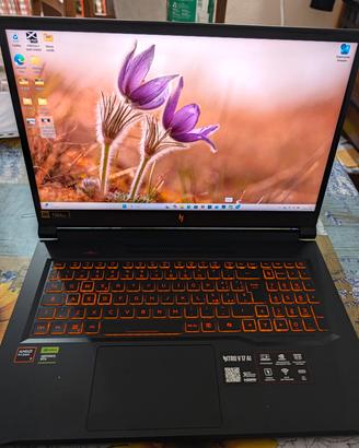 PC gaming Acer  nitro 17.3 pollici 