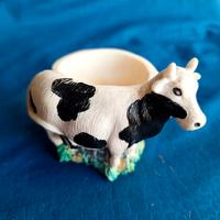 Portauovo Vintage Silēa – Mucca con Recinto