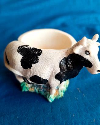 Portauovo Vintage Silēa – Mucca con Recinto