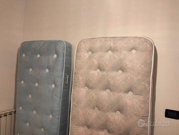 2 materassi singoli 80 x 190