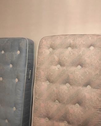 2 materassi singoli 80 x 190
