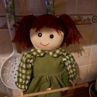 Bambola Portarotolo Scottex Vintage 