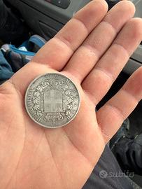 Moneta lire argento