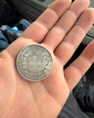 Moneta lire argento