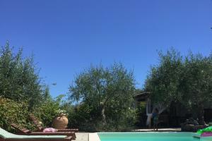 Villa con parco mediterraneo