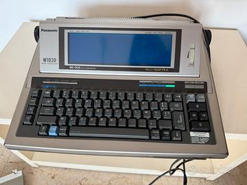 Videoscrittura Panasonic W1030 vintage
