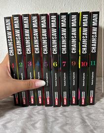 Chainsaw man, volume 1-11(8 escluso)